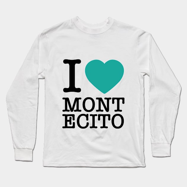 I "heart" montecito Long Sleeve T-Shirt by hamiltonarts